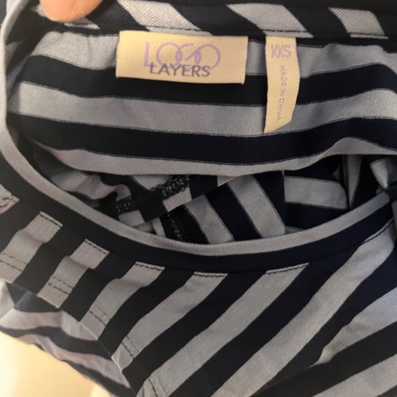 NWOT LOGO Striped Top w/ Ultimate Softness!! - Picture 4 of 7